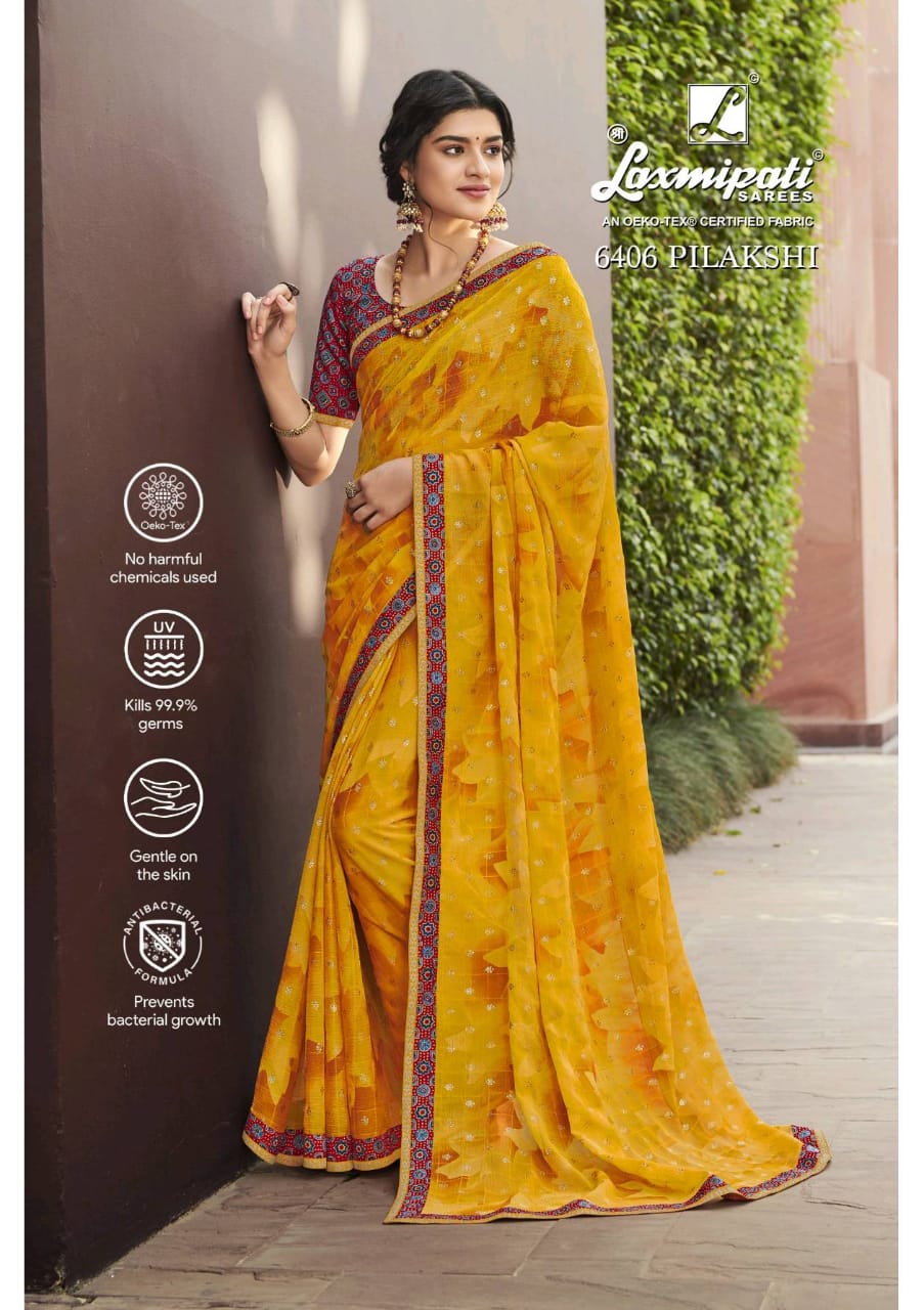 Morbangadi By Laxmipati 6388-6319 Series Exclusive Saree New Catalogs Collections
