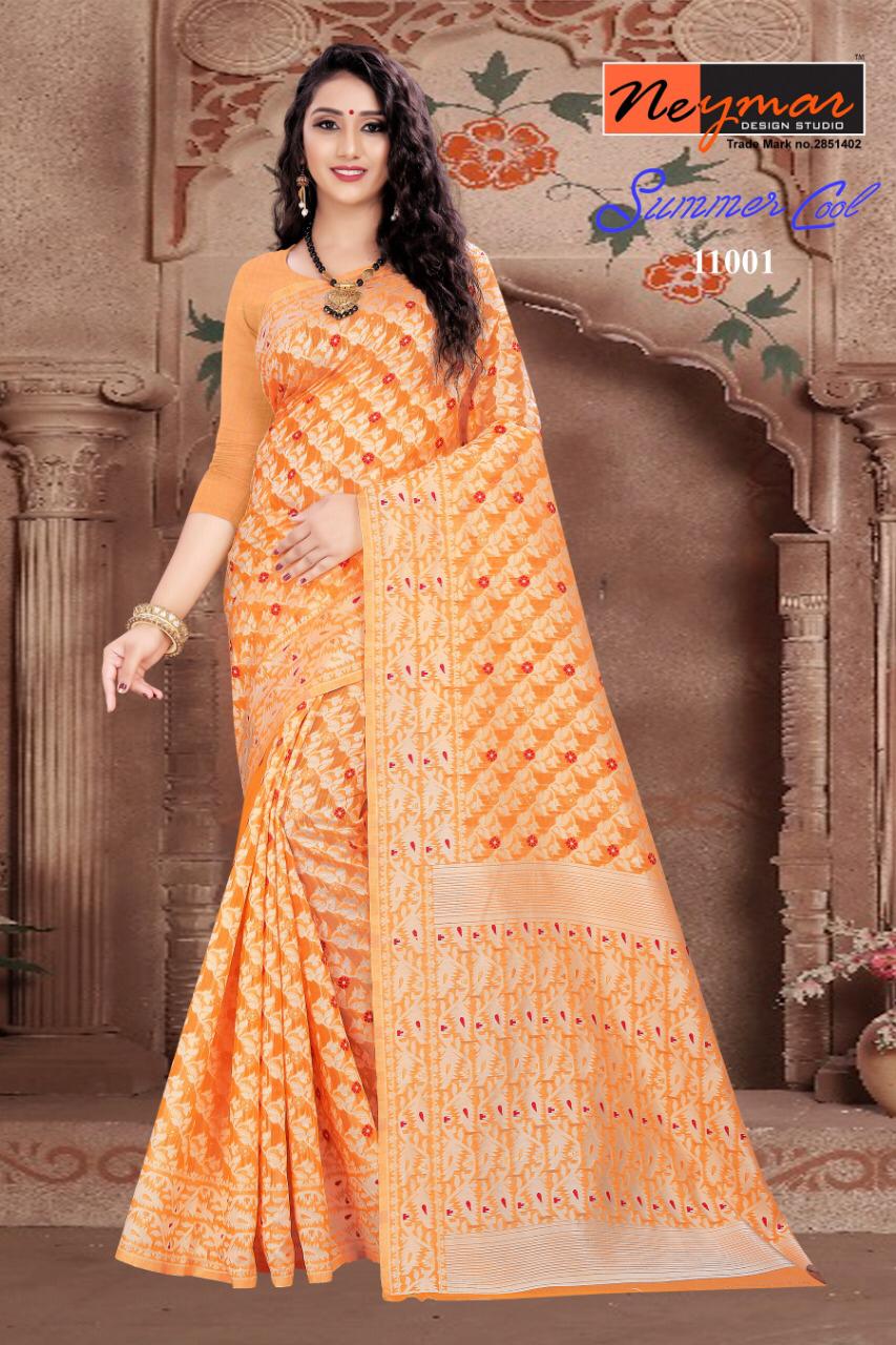 Neymar Design Studio Summer Cool Latest Fancy Excellent Saree Catalogs Trader