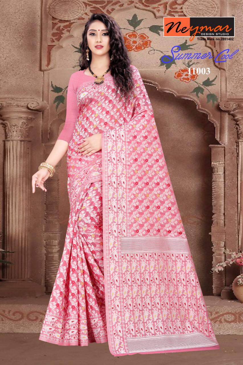 Neymar Design Studio Summer Cool Latest Fancy Excellent Saree Catalogs Trader