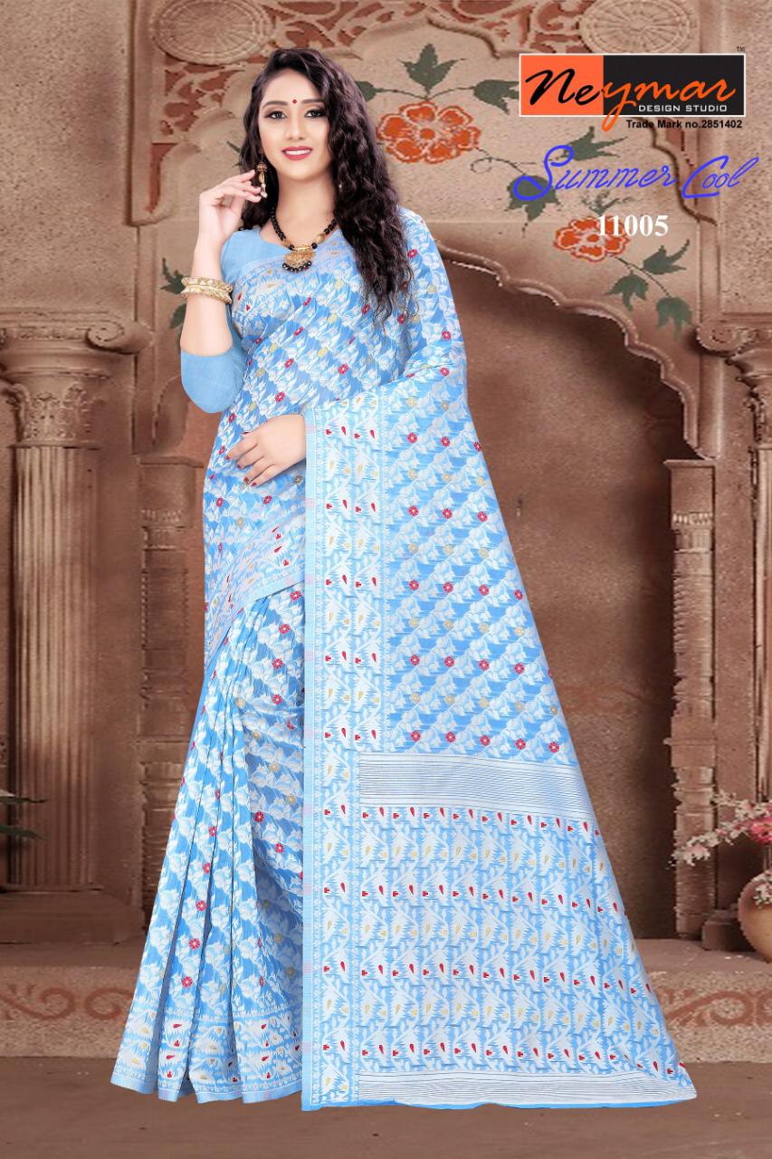 Neymar Design Studio Summer Cool Latest Fancy Excellent Saree Catalogs Trader