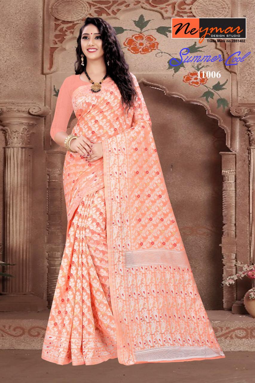Neymar Design Studio Summer Cool Latest Fancy Excellent Saree Catalogs Trader