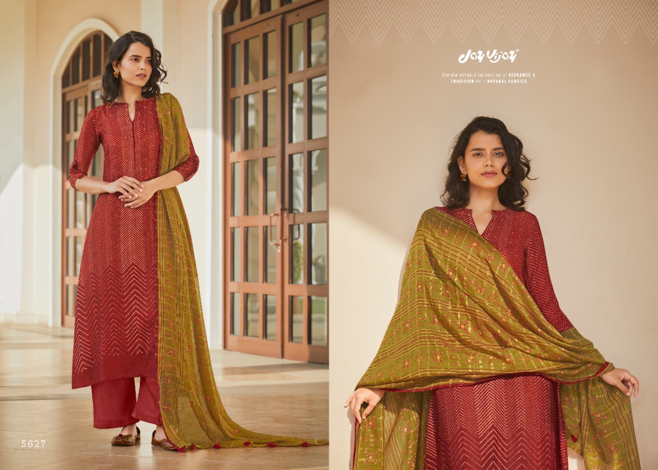 Saga Story By Jay Vijay Pashmina Digital Print With Handwork Salwar Kameez