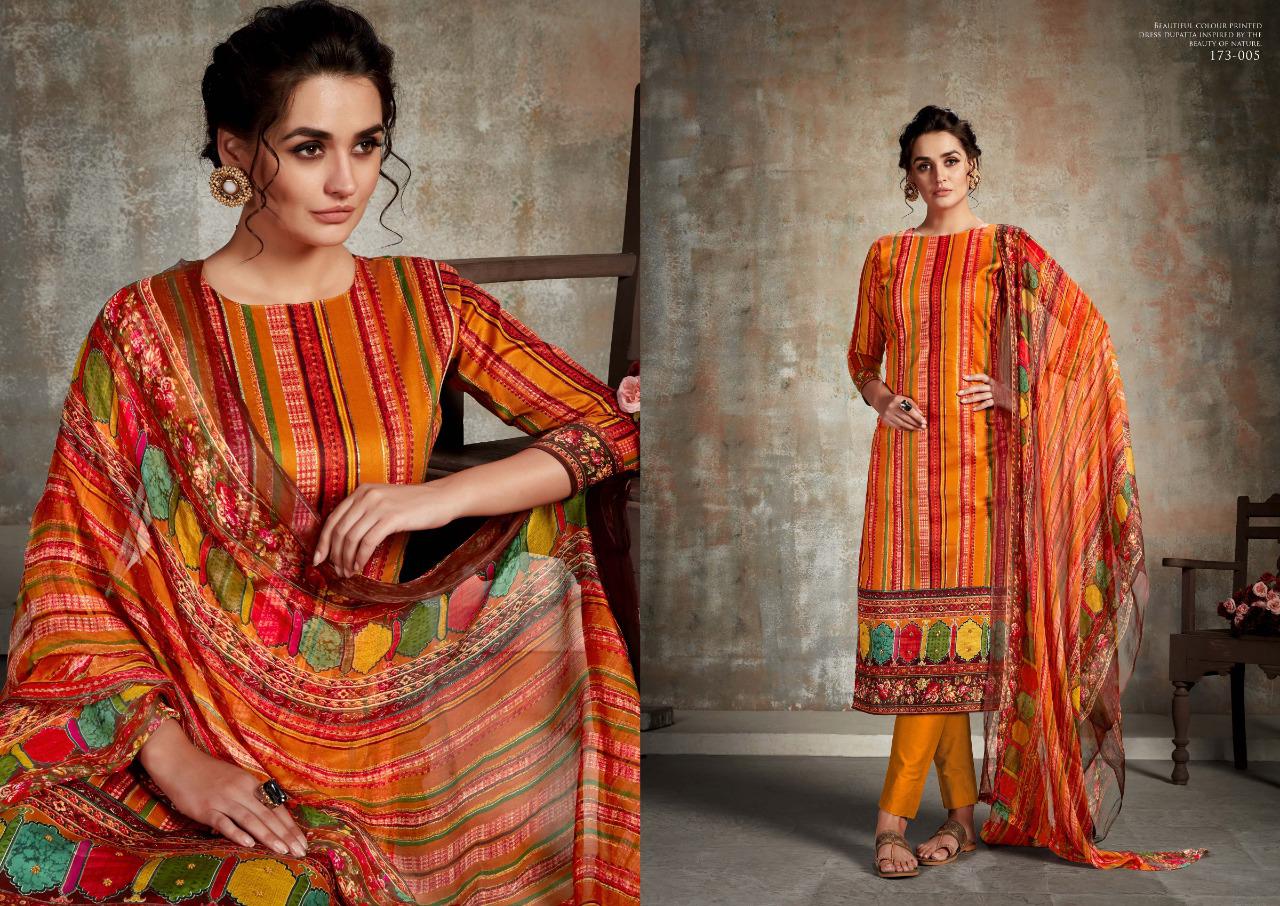 Sargam Prints Jully Pashmina Designer Print New Stylish Salwar Suits Catalogs Seller