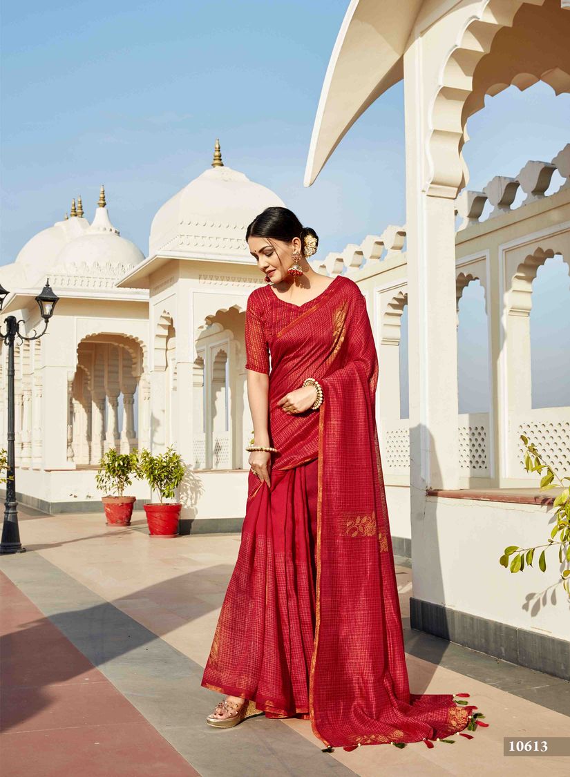 Triveni Muze Vol 2 Cotton Print Traditional Look Saree Online Supplier In Surat Market