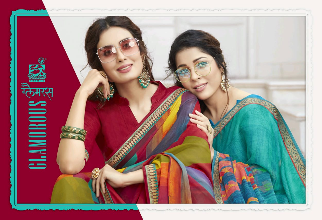 Vishal Print Glamorous 1908-1925 Series Exclusive Fancy Pretty Look Saree Catalogs Seller