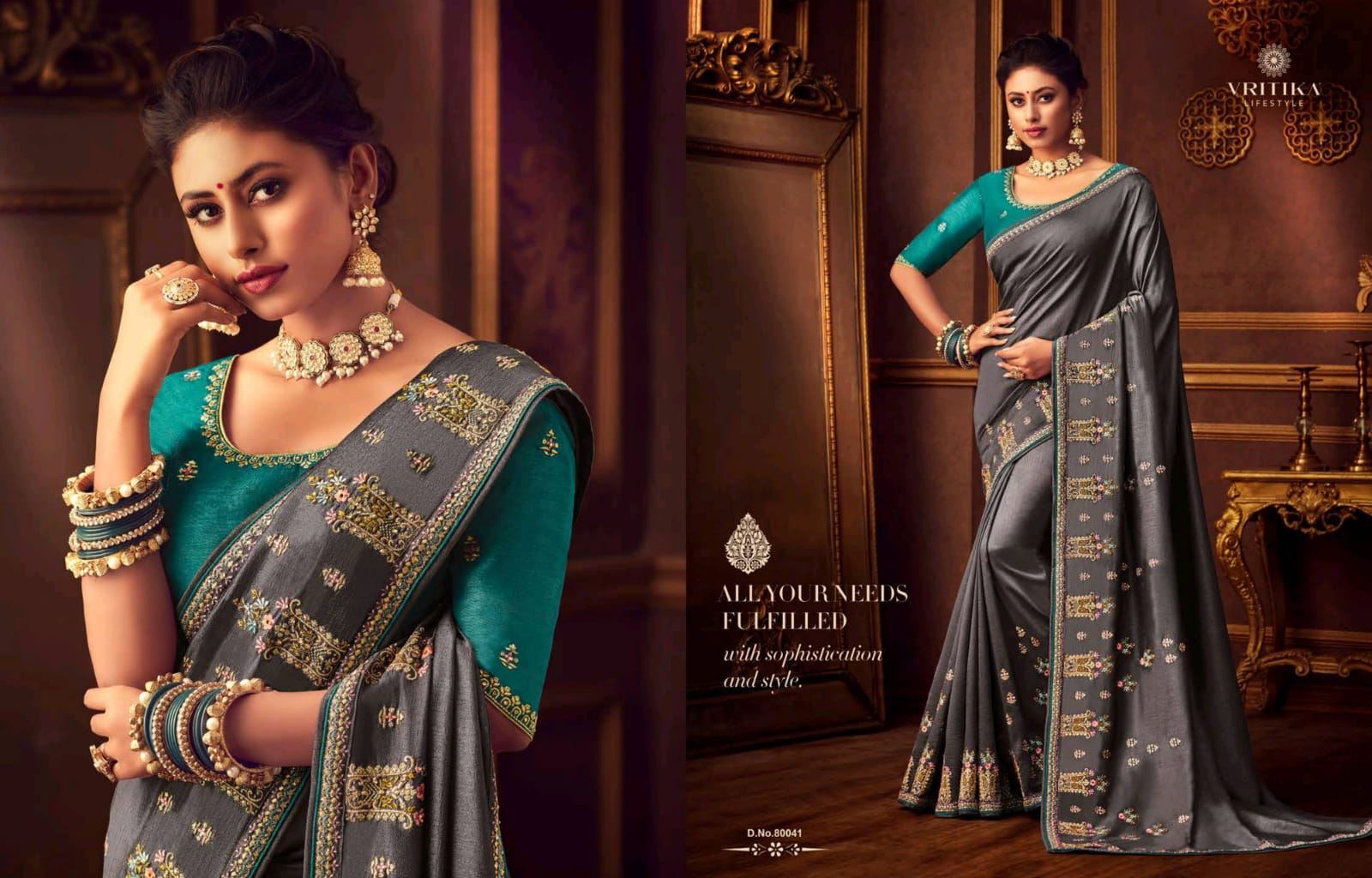 Vritika Lifestyle Sneh Vol 10 Exclusive Designer Fancy 80034-80043 Series Saree Catalogs