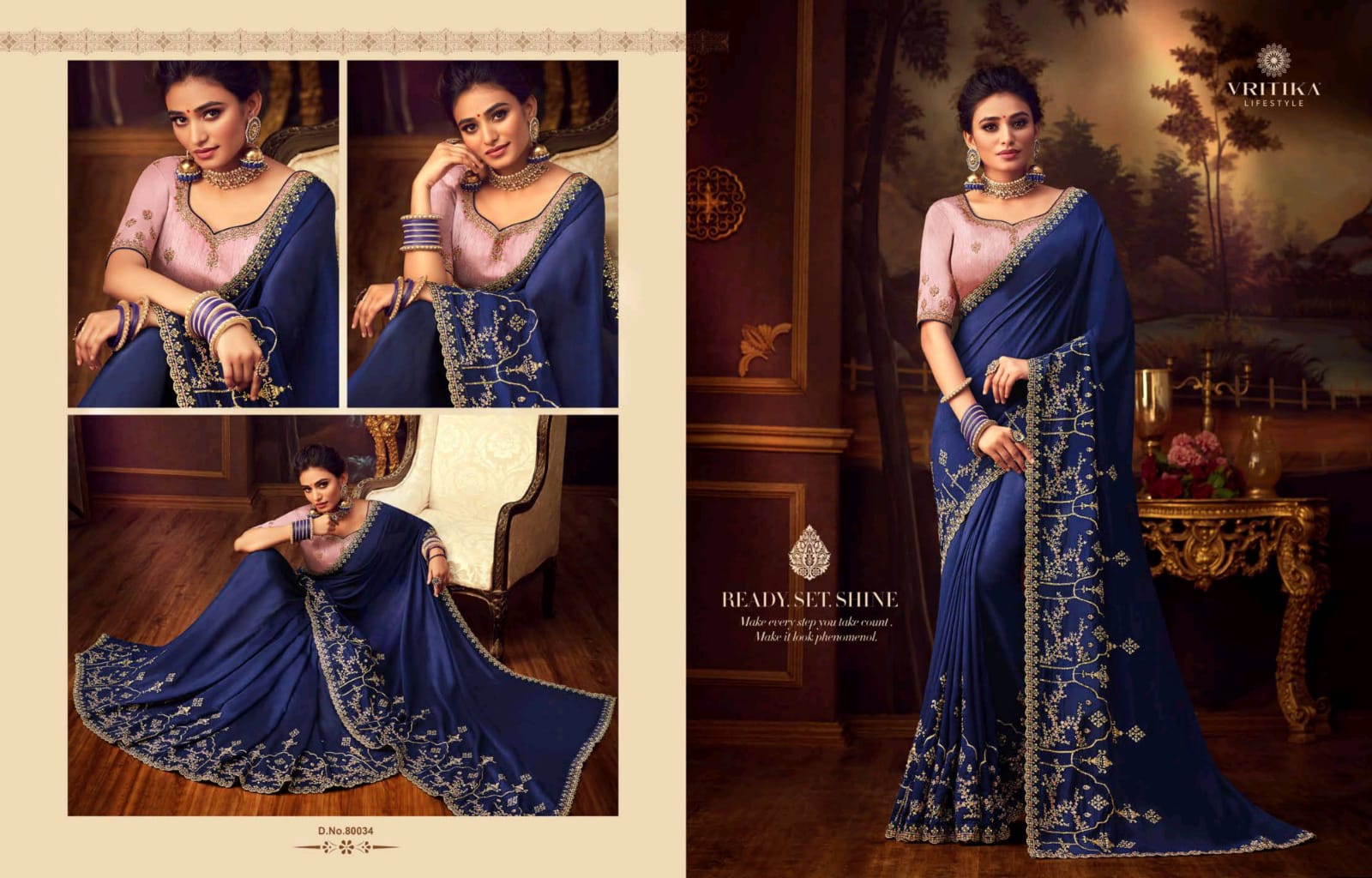 Vritika Lifestyle Sneh Vol 10 Exclusive Designer Fancy 80034-80043 Series Saree Catalogs