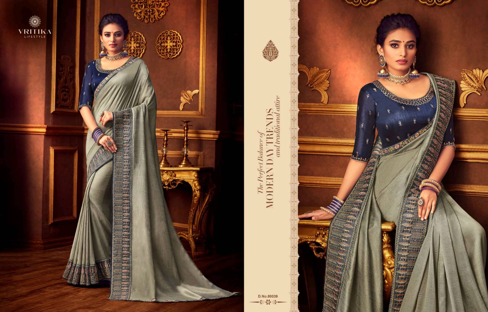 Vritika Lifestyle Sneh Vol 10 Exclusive Designer Fancy 80034-80043 Series Saree Catalogs