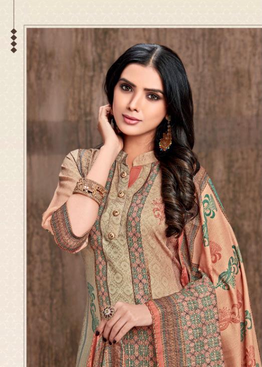 Aarfa Launch Chinar Pure Pashmina Printed Classy Look Salwar Kameez In Surat Market
