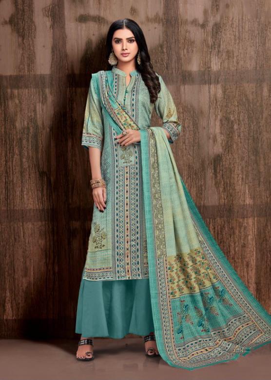 Aarfa Launch Chinar Pure Pashmina Printed Classy Look Salwar Kameez In Surat Market