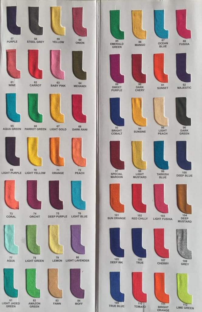 Share more than 125 comfort lady leggings color chart