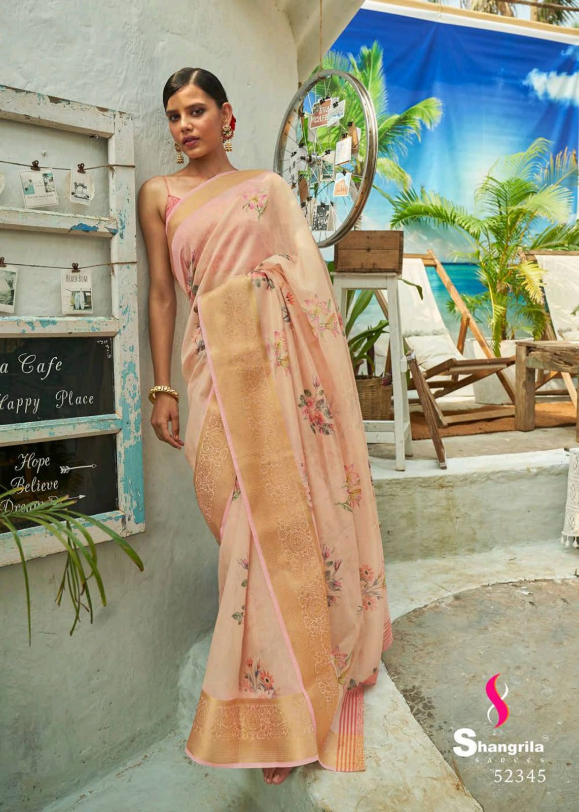 Kadambari Linen Vol 5 By Shangrila Digital Print Linen Saree Catalogs Seller