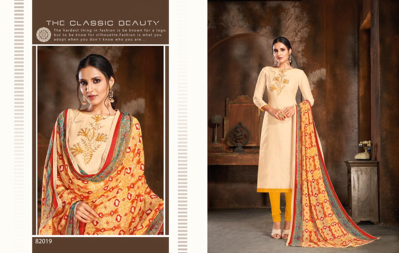 Kapil Trendz Launch Spring Vol 5 Cotton Casual Wear Dress Materials In Surat Market