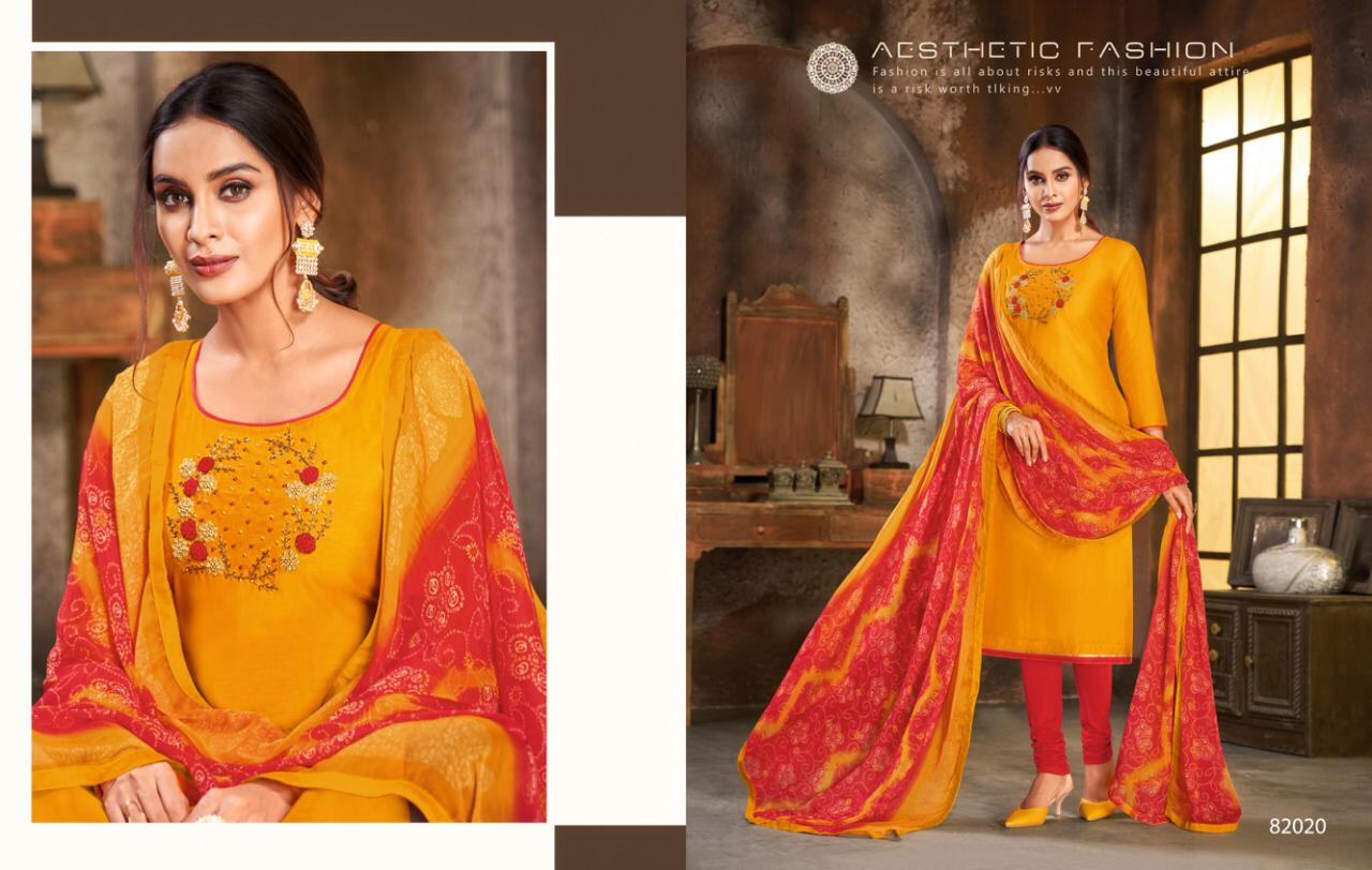 Kapil Trendz Launch Spring Vol 5 Cotton Casual Wear Dress Materials In Surat Market