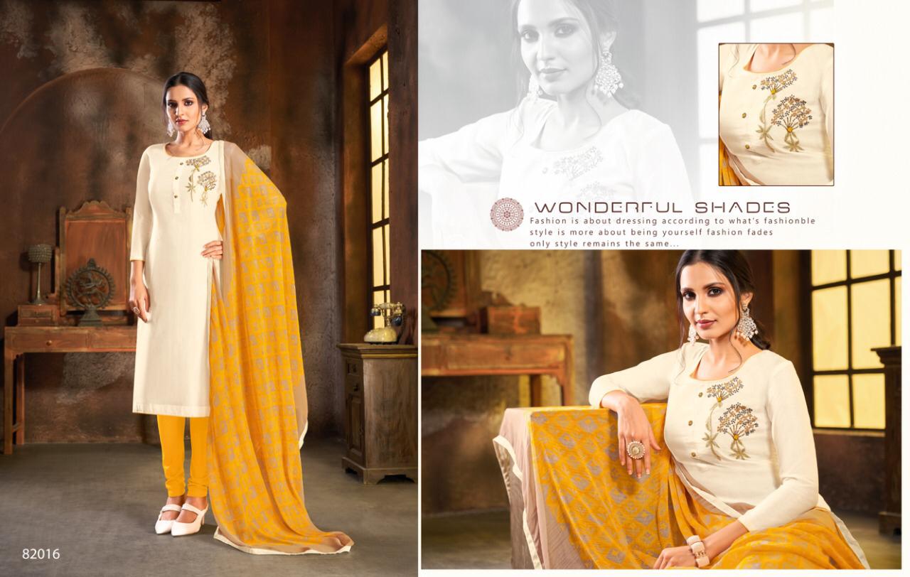 Kapil Trendz Launch Spring Vol 5 Cotton Casual Wear Dress Materials In Surat Market