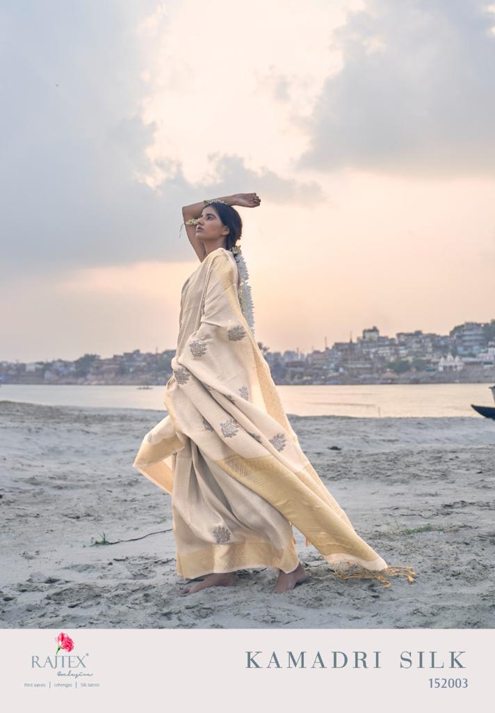 Rajtex Launching Kamadri Silk Heavy New Design Weaving Silk Saree Exporter In Surat Market