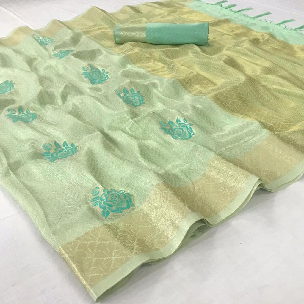 Rajtex Launching Kamadri Silk Heavy New Design Weaving Silk Saree Exporter In Surat Market