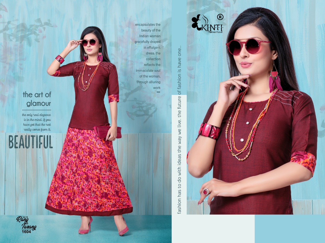 Rang Tarang Vol 16 By Kinti Rayon New Style Short Top With Skirt Online Shopping