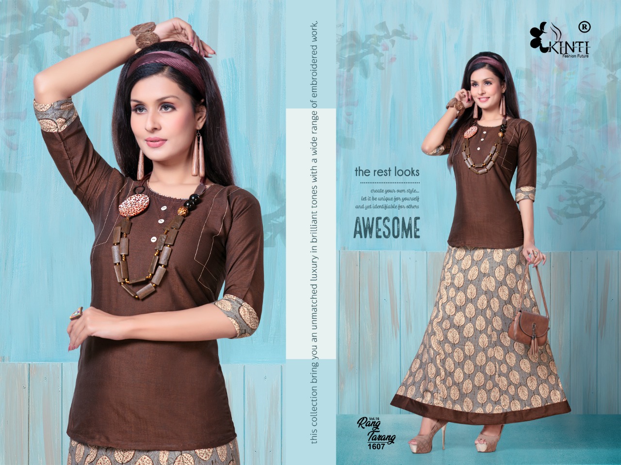 Rang Tarang Vol 16 By Kinti Rayon New Style Short Top With Skirt Online Shopping