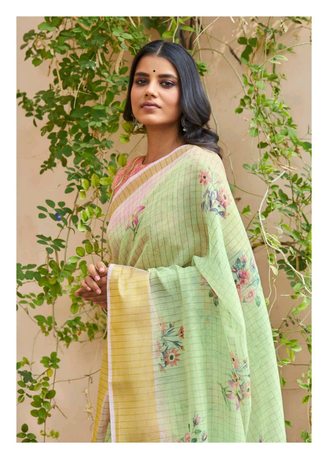 Shangrila Raashi Cotton Vol 3 Linen Cotton Excellent Look Saree Catalogs