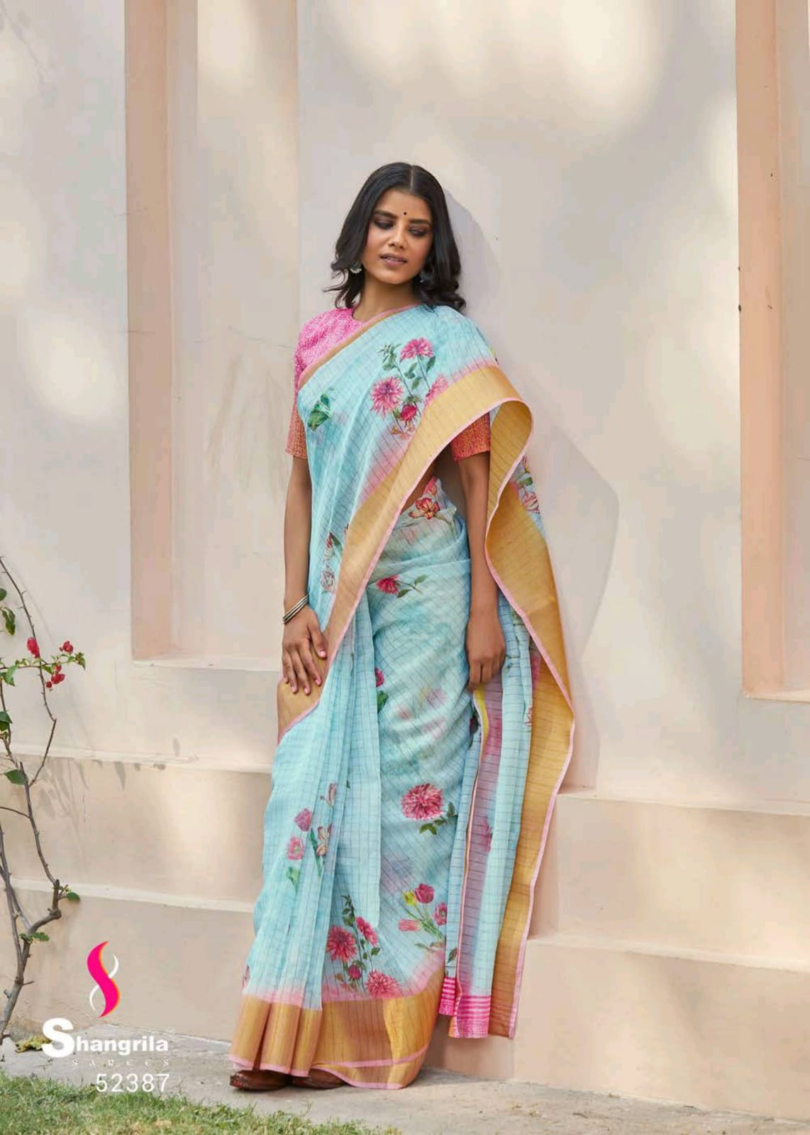Shangrila Raashi Cotton Vol 3 Linen Cotton Excellent Look Saree Catalogs