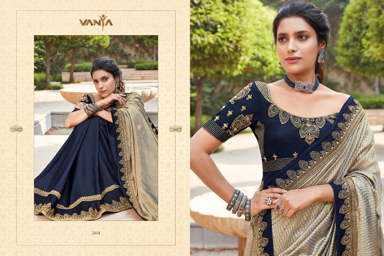 Vanya Launch Vanya Vol 18 2801-2816 Series Fancy Party Wear Designer Saree Catalogs