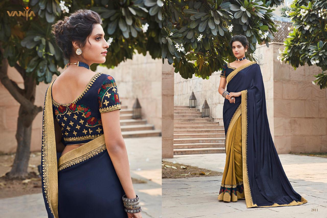 Vanya Launch Vanya Vol 18 2801-2816 Series Fancy Party Wear Designer Saree Catalogs