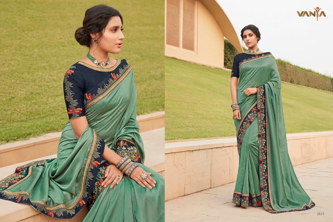 Vanya Launch Vanya Vol 18 2801-2816 Series Fancy Party Wear Designer Saree Catalogs