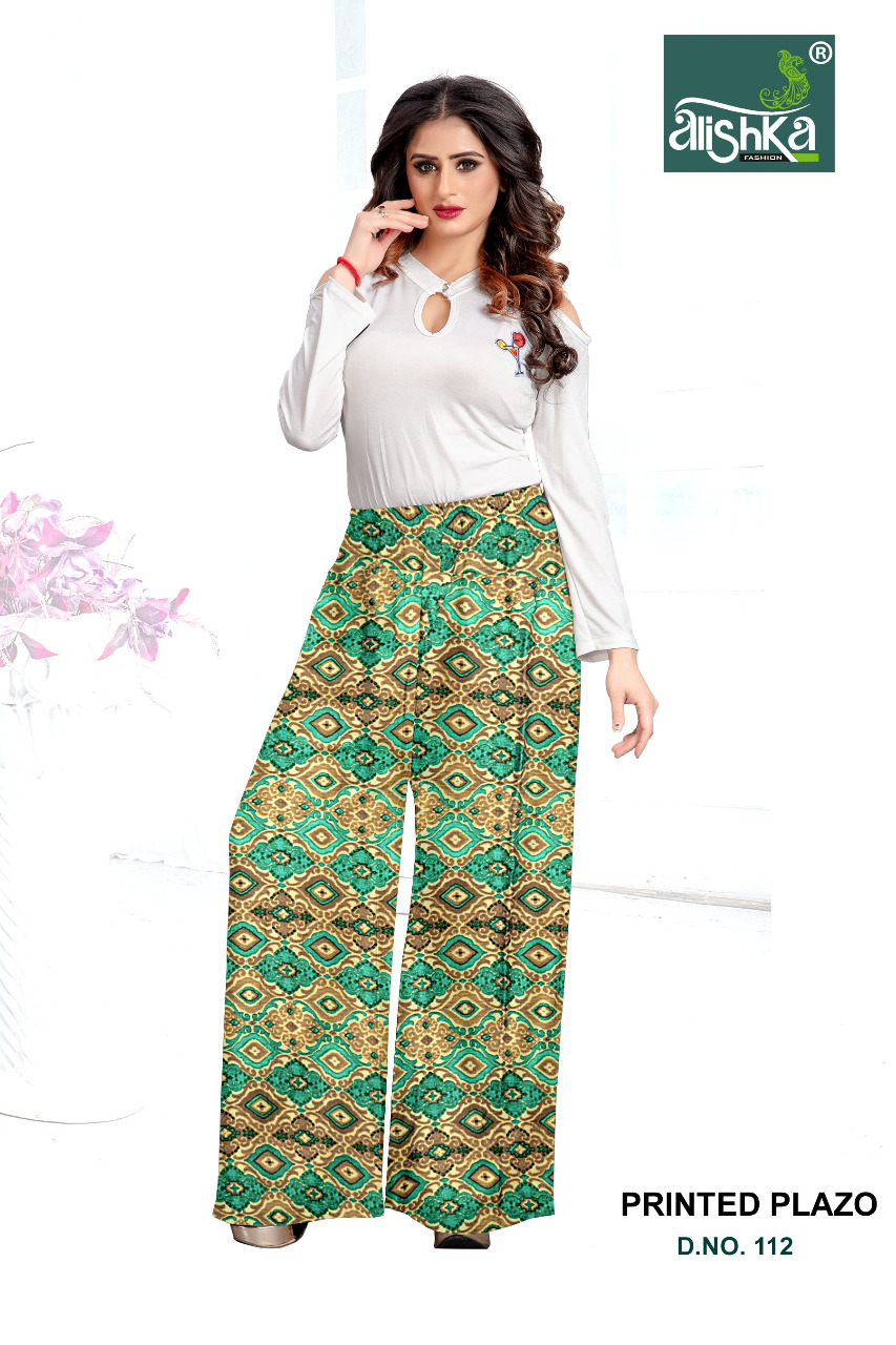 Alishka Fashion Launch Printed Plazzo Collection Online Shopping
