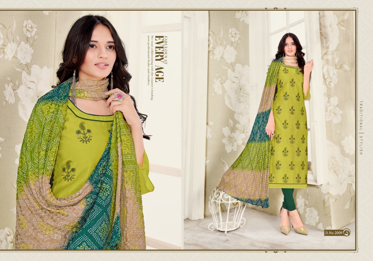 Fashion Floor Magic Vol 102 Modal With Beautiful Work Casual Wear Dress Materials