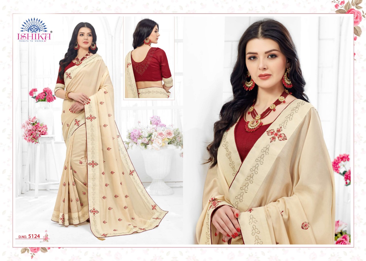 Ishika Launching Lavanya Fancy Latest Stylish Saree Branded Collections