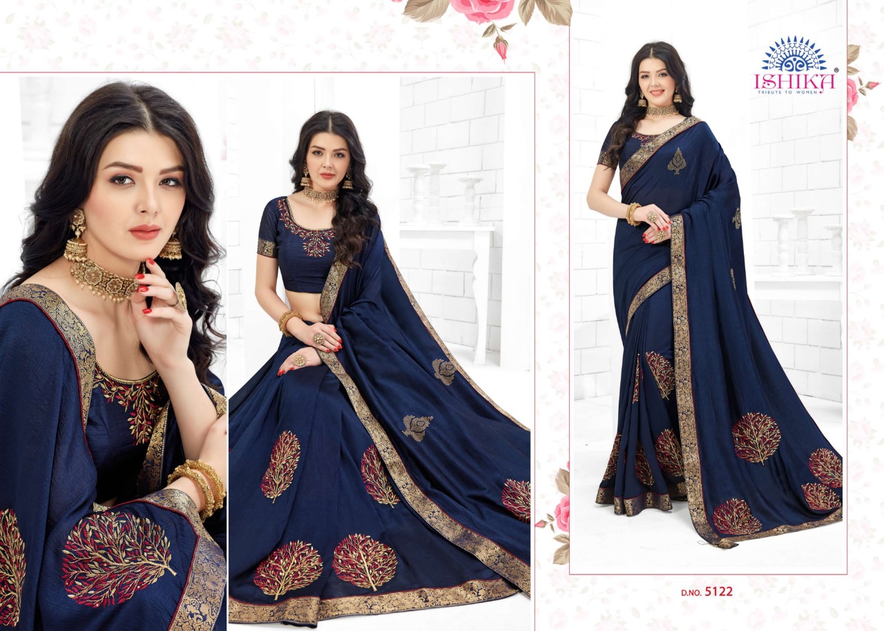 Ishika Launching Lavanya Fancy Latest Stylish Saree Branded Collections