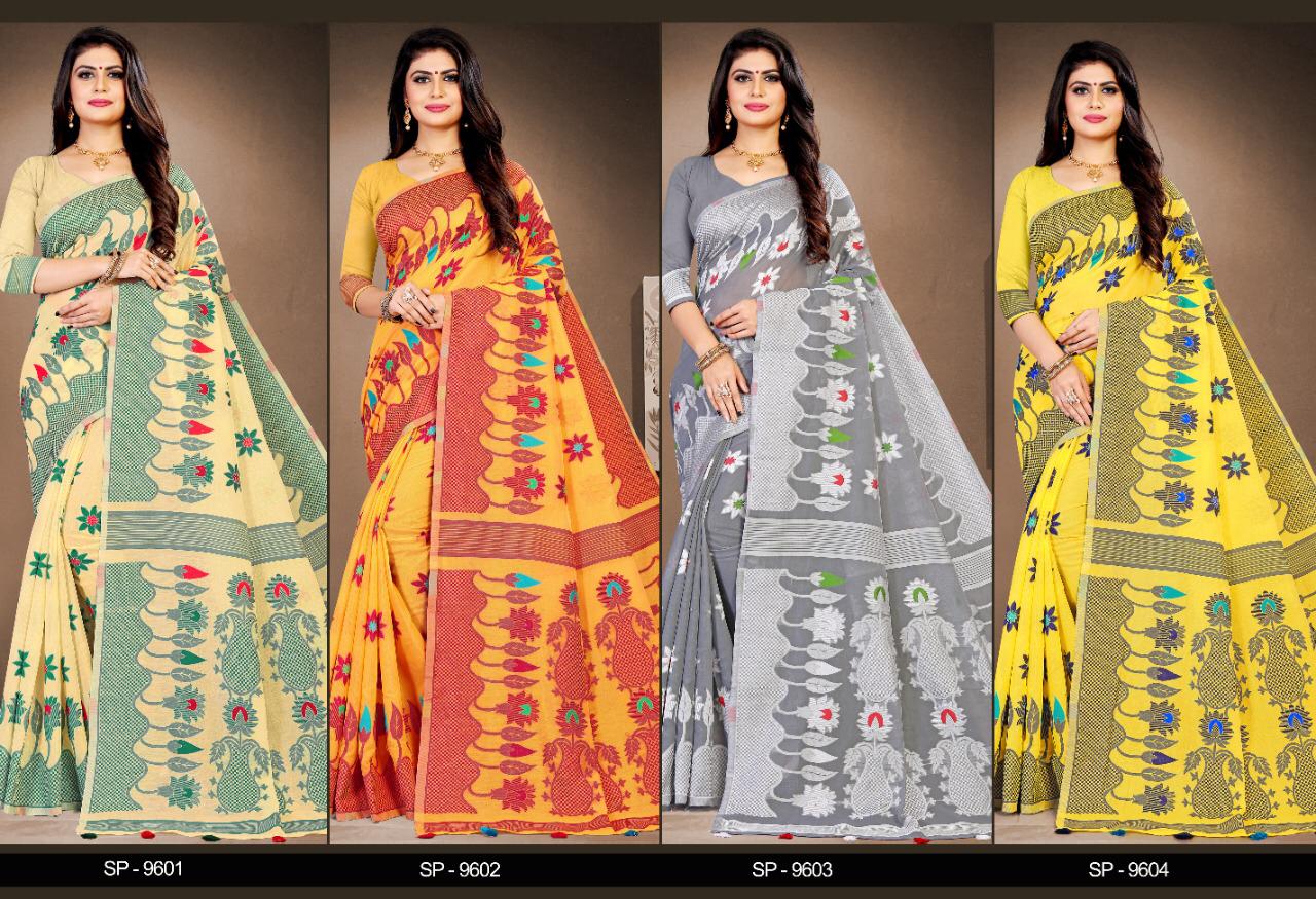 Karma By Aura Saree Latest Cotton Saree Catalogs Wholesaler