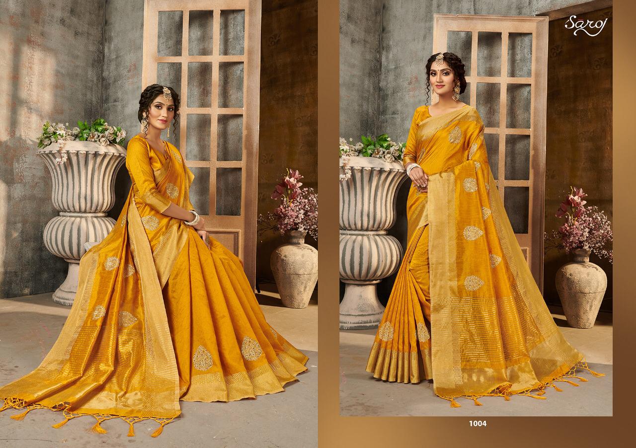 Kasturi Silk By Saroj Zari Silk With Rich Pallu Elegant Look Designer Saree Online Shopping