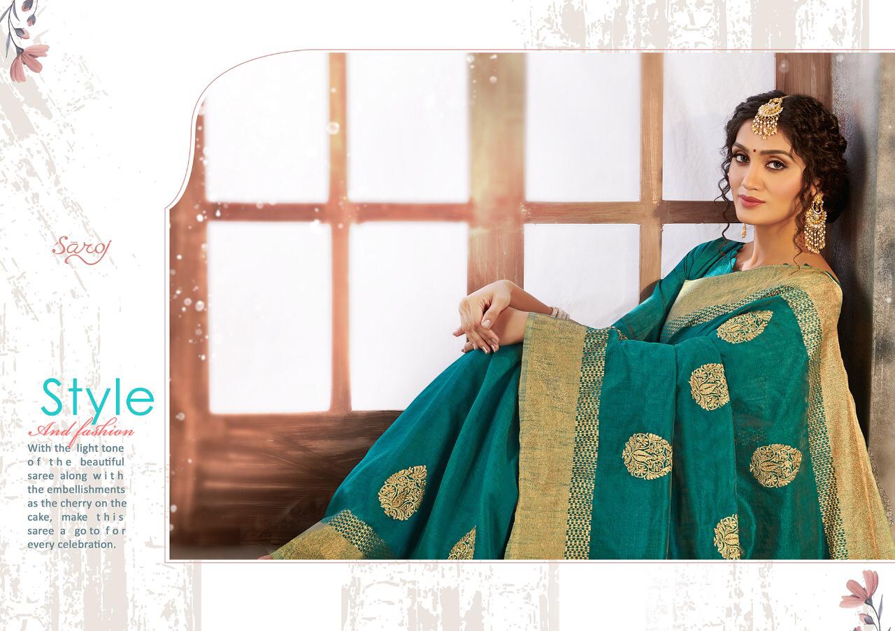 Kasturi Silk By Saroj Zari Silk With Rich Pallu Elegant Look Designer Saree Online Shopping