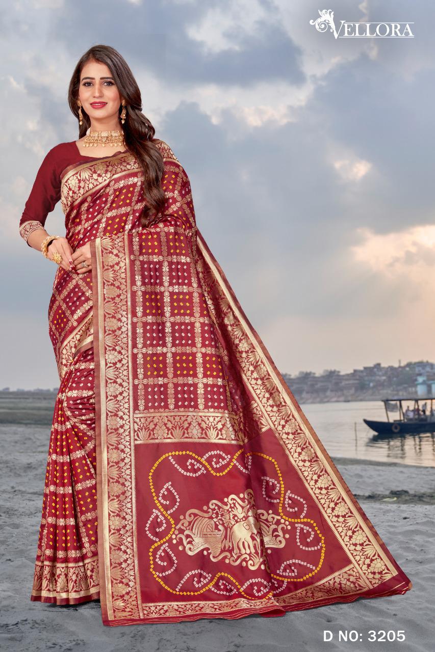 Kesari Exports Vellora Vol 22 Banarasi Silk Designer Saree Catalogs Seller In India
