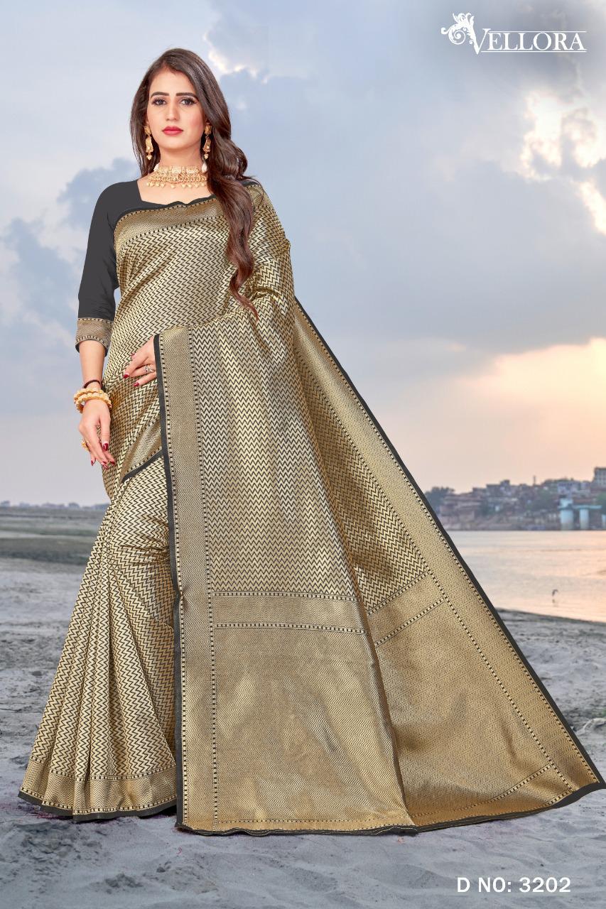 Kesari Exports Vellora Vol 22 Banarasi Silk Designer Saree Catalogs Seller In India