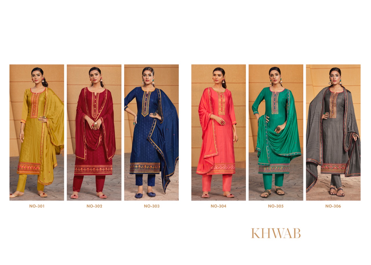 Khwab By Kurti Times Pure Maslin Handwork Kurti With Digital Work Dupataa Collection