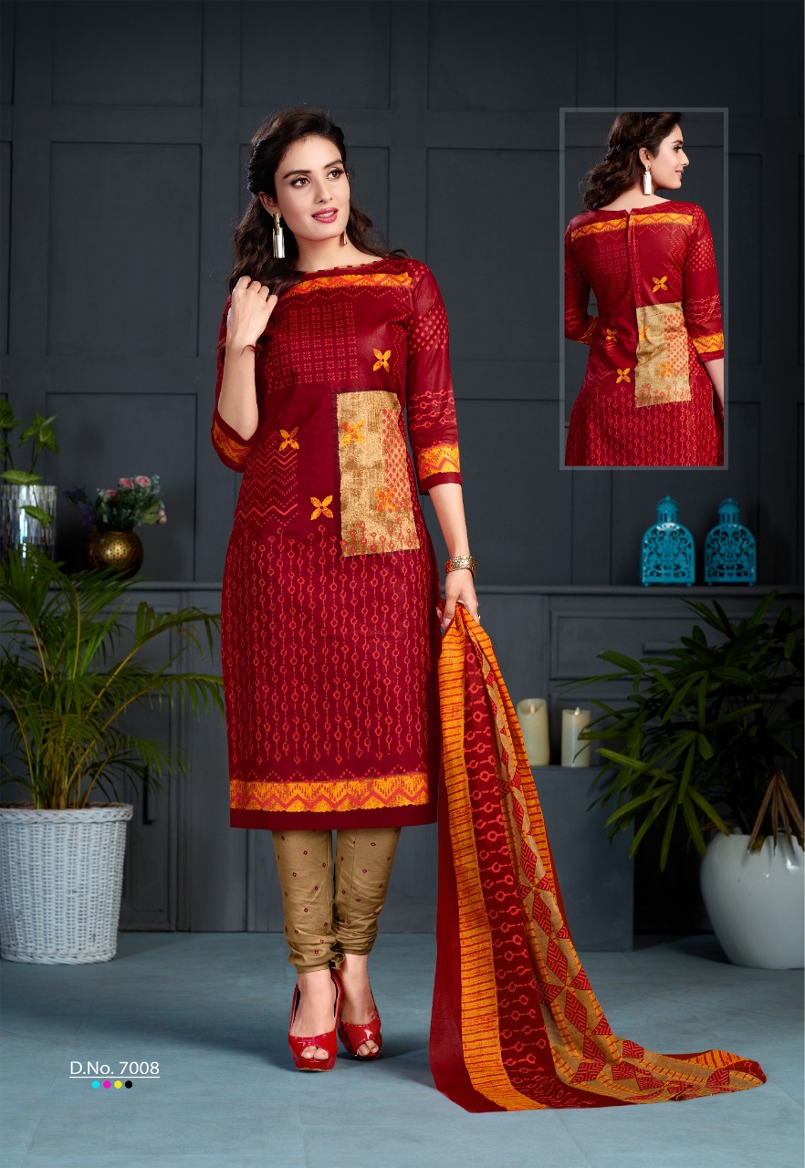 Laadki Vol 7 By Shreenath Creation Casual Wear Cotton Salwar Kameez In Surat Market