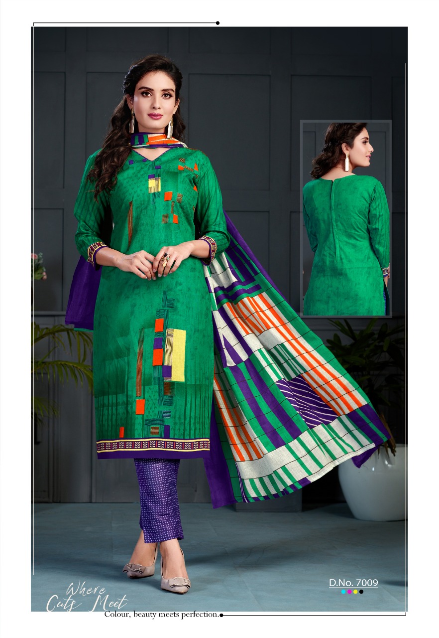 Laadki Vol 7 By Shreenath Creation Casual Wear Cotton Salwar Kameez In Surat Market