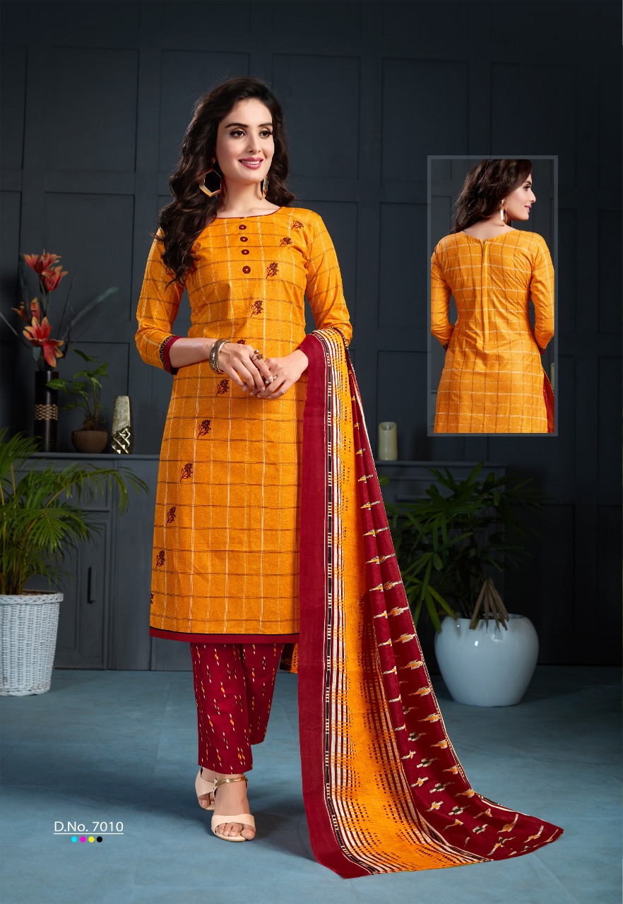 Laadki Vol 7 By Shreenath Creation Casual Wear Cotton Salwar Kameez In Surat Market