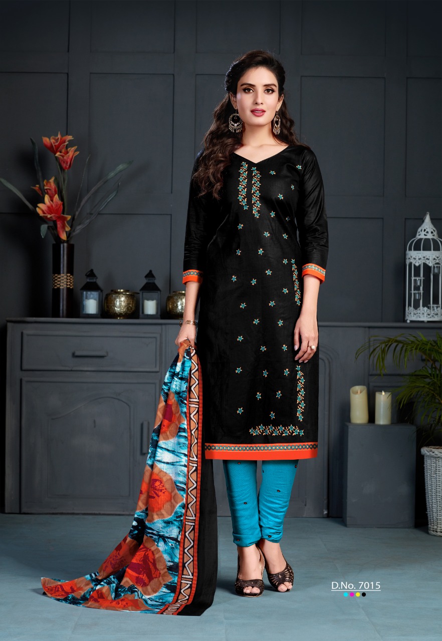 Laadki Vol 7 By Shreenath Creation Casual Wear Cotton Salwar Kameez In Surat Market