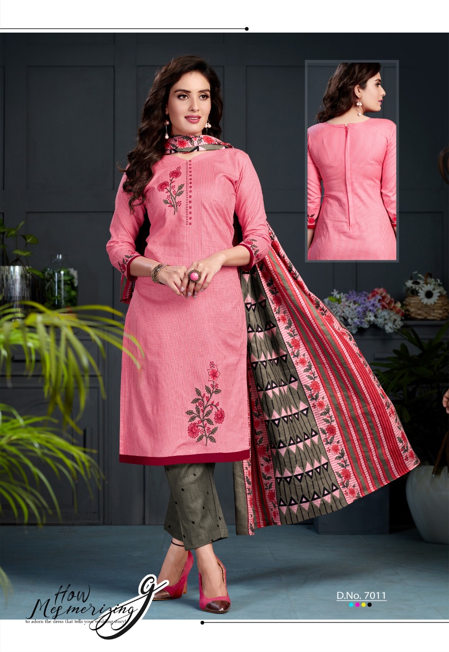 Laadki Vol 7 By Shreenath Creation Casual Wear Cotton Salwar Kameez In Surat Market