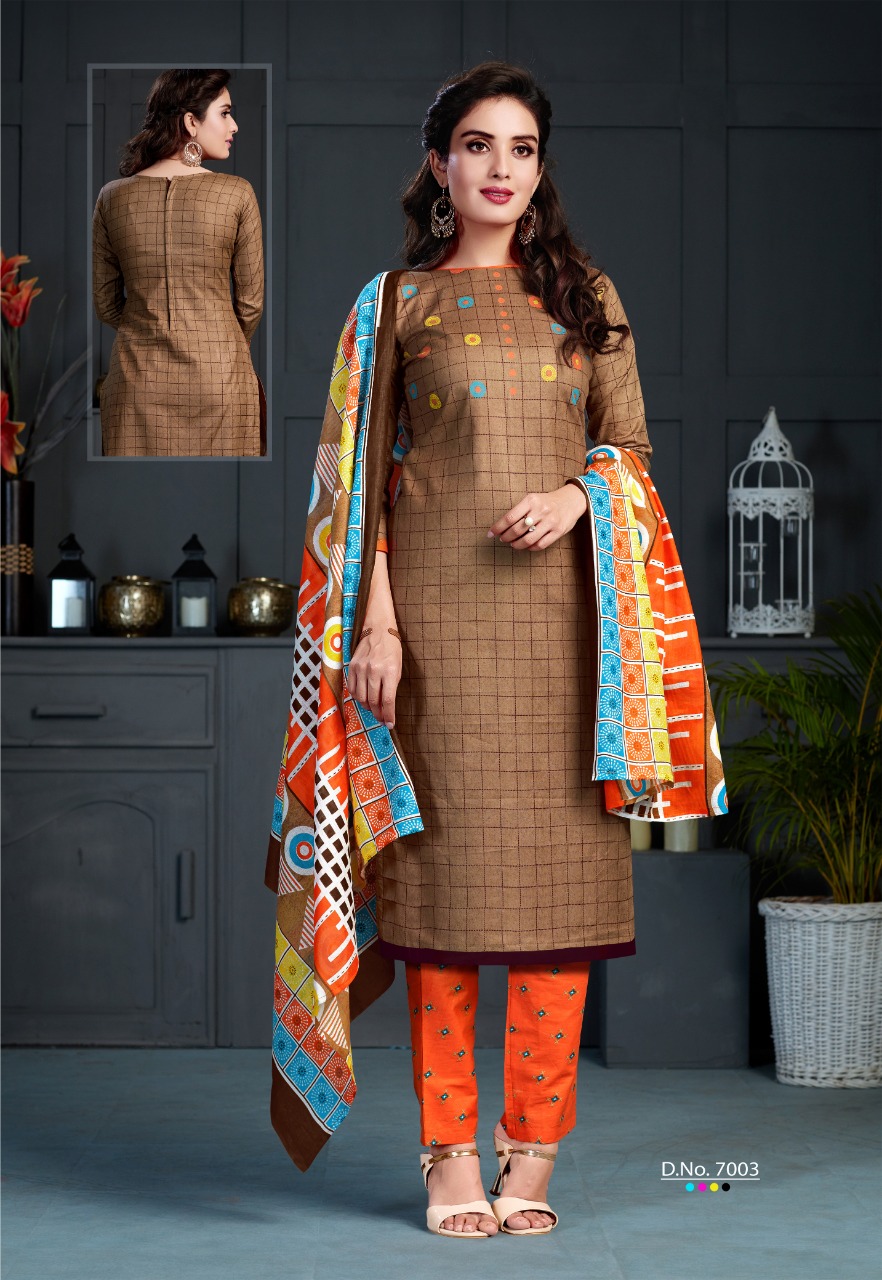Laadki Vol 7 By Shreenath Creation Casual Wear Cotton Salwar Kameez In Surat Market