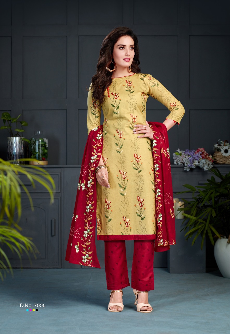 Laadki Vol 7 By Shreenath Creation Casual Wear Cotton Salwar Kameez In Surat Market