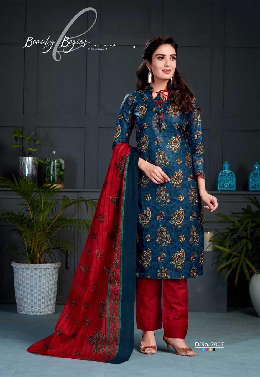 Laadki Vol 7 By Shreenath Creation Casual Wear Cotton Salwar Kameez In Surat Market