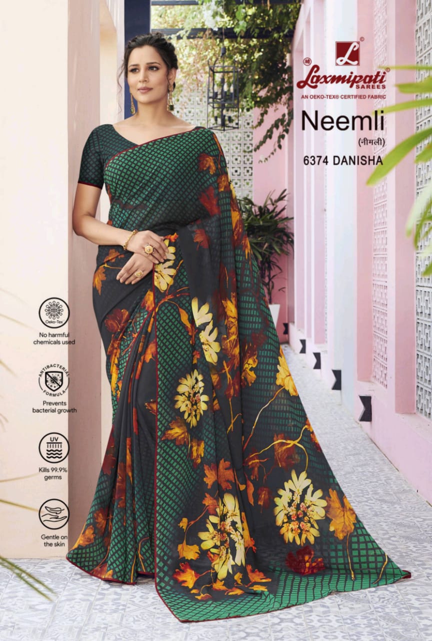 Laxmipati Saree Neemli Exclusive New Design Print Fancy Saree At Surat Textile Market