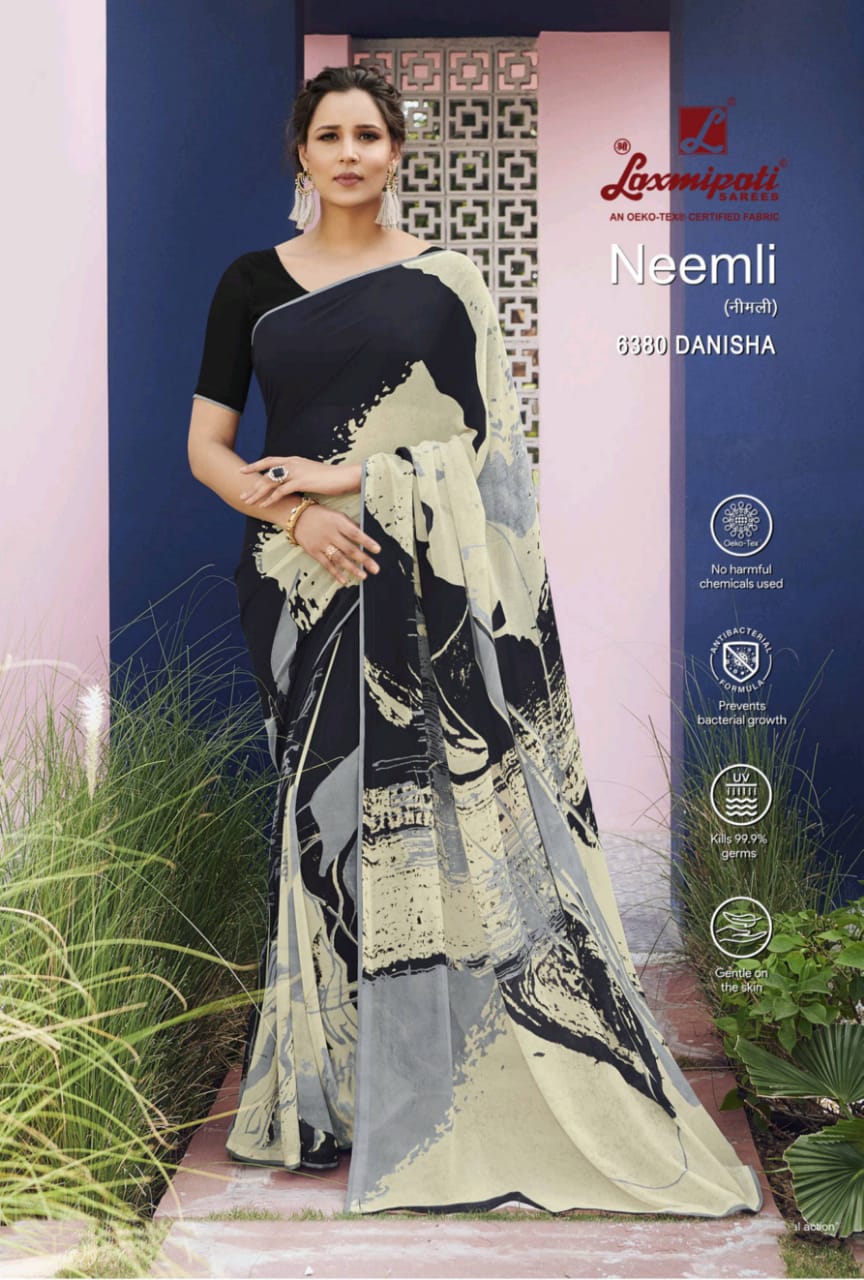 Laxmipati Saree Neemli Exclusive New Design Print Fancy Saree At Surat Textile Market