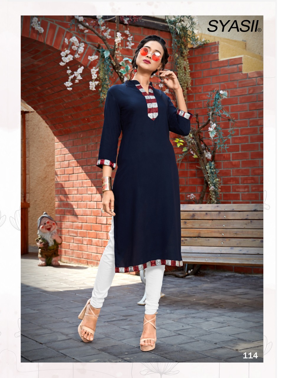 Maryam By Syasii Designer Latest Formal Wear Rayon Kurti Catalogs At Chipest Price