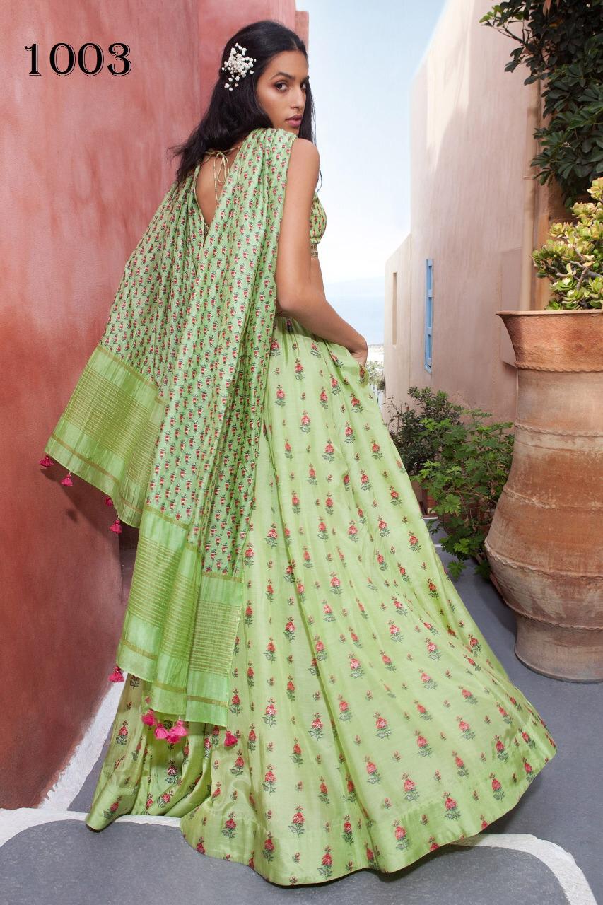 Stylishta Presents Anita Pure Killer Silk Readymade Exclusive Designer Lehenga Catalogs